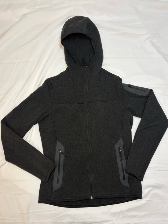 Arc'teryx Jackets & Blazers - Arc'teryx Covert Hoody Full-Zip Fleece Jacket Women's Gray Black Charcoal